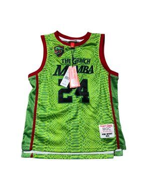 Headgear Classics kids Sz L The Grinch Mamba Kobe Bryant Basketball Jersey